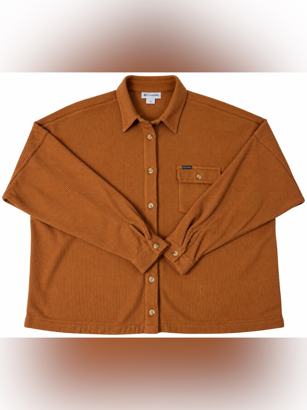 Columbia women Shirt Jacket in Rust